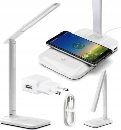 LAMPA NOCNA Z ŁADOWARKĄ INDUKCYJNĄ D102Z