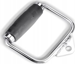 UCHWYT DO WYCIĄGU STALOWY Z GUMĄ GYM-2