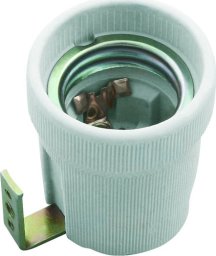 Oprawka Ceramiczna Hldr-E27 Z Uchwytem Kanlux