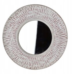 DAZ Lustro ozdobne 44x44x4cmśrednica lustra: 23cm