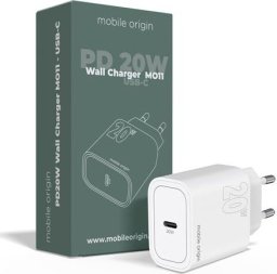 Ładowarka Mobile Origin Wall Charger MO11 1x USB-C 3 A (FRL-PD20W-MO11)