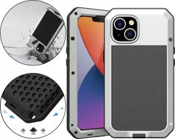 Pancerne etui iPhone 14 Pro Max Case + Szkło Ochronne, Wytrzymały Pokrowiec