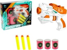 Pistolet z piankowymi pociskami i puszkami