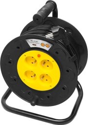 Blow 98-752# Przedłużacz sieciowy pr-61 4-gniazda z uziemieniem 30m bęben pcv 3x1,5mm
