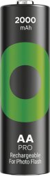 Akumulatorki, AA (HR6), 1.2V, 2000 mAh, GP, kartonik, 4-pack, ReCyko Pro Photo Flash