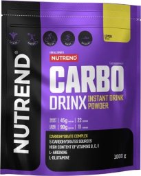 Nutrend - Napój Węglowodanowy, Carbodrinx, Cytryna, Proszek 1000g
