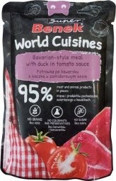 CERTECH SUPER BENEK SASZ.KOT 100g WORLD CUISINES KACZKA W POMIDOROWYM SOSIE
