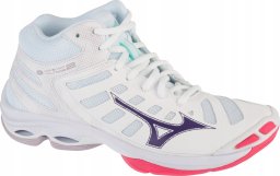 Mizuno Wave Voltage 2 Mid V1GC246520 białe 37