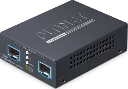 PLANET 2-Port 10G/2.5G/1G/100BASE-X konwerter sieciowy Czarny