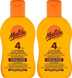 Malibu Lotion Protection SPF4 Ochronny Balsam 200ml x2szt