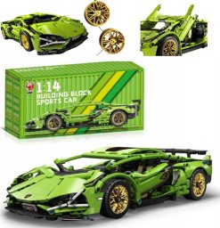 Coil Mega Zestaw Klocków Lamborghini Cyberpunk 1280 Elementów 1:14 Auto Sportowe