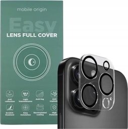 Mobile Origin Szkło hartowane na aparat do Apple Easy Lens Full Cover - iPhone 14 / 14 Plus