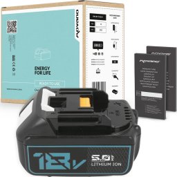 Bateria Movano do Makita BL1830, BL1850 (5000 mAh)