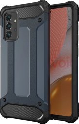 Pancerne hybrydowe etui Hybrid Armor pokrowiec na Samsung Galaxy A56 - niebieskie