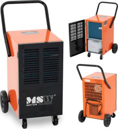Osuszacz powietrza pochłaniacz wilgoci na kółkach 600 m3/h do 75 m2 850 W Osuszacz powietrza pochłaniacz wilgoci na kółkach 600 m3/h do 75 m2 850 W