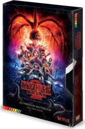 Stranger Things Sezon 2 VHS - notes A5 14,8x21 cm