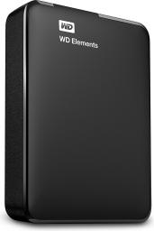 Dysk zewnętrzny HDD WD Elements Portable 4TB Czarno-biały (WDBU6Y0040BBK-WESN)