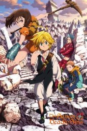 The Seven Deadly Sins Key Art - plakat 61x91,5 cm