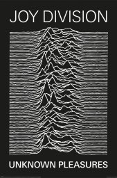 WMG Joy Division Unknown Pleasures - plakat 61x91,5 cm