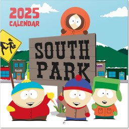 South Park - Oficjalny Kalendarz 2025 Ścienny 30x60 cm