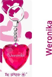 Brelok serce Weronika