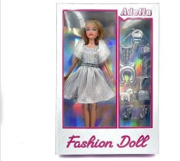 Lalka 29cm ze zginalnymi nogami z akcesoriami