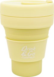 COOLPACK - KUBEK SILIKONOWY - 355 ml - PASTEL / POWDER YELLOW
