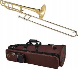 Puzon Tenorowy Bach TB-450B Bb/F z Zaworem Quart Mosiądz Torba i Ustnik