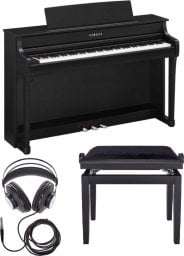 ZESTAW Yamaha CLP-845 B Pianino Cyfrowe 88 Klawiszy Ława Słuchawki 2024