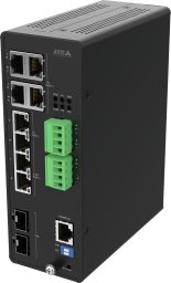 Axis 02621-001 łącza sieciowe Zarządzany 10G Ethernet (100/1000/10000) Obsługa PoE Czarny