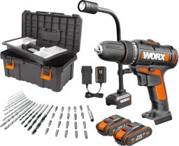 Zestaw elektronarzędzi Worx 6-elementowy (WX977)