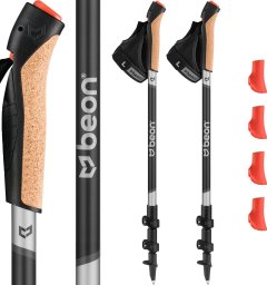 Beon Kije nordic walking NX6 Carbon Black