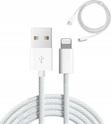 Kabel USB Zenwire USB-A - Lightning 2 m Biały (1000580)