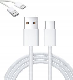 Kabel USB Zenwire USB-A - USB-C 2 m Biały (1000581)