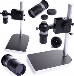 Mikroskop Cyfrowy do Lutowania K10M Techrebal Obiektyw 100x dla Elektronika