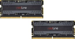 Mushkin DDR5 - 64GB - 5600 - 46 (2x 32 GB) dual kit, memory (black, MRA5S560LKKD32GX2, Redline SODIMM)