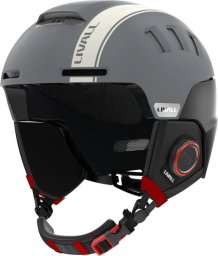 Kask Livall RS1 Yeti Narciarski z Audio Bluetooth PTT Intercom SOS 57-62cm