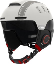 Kask Livall RS1 Yeti Narciarski z Audio Bluetooth PTT Intercom SOS 57-62cm