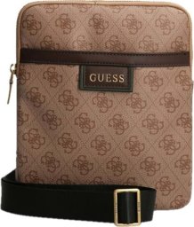 Guess Guess, Vezzola, Textile Crossbody Bag, Brown, 19 x 24 x 2cm, For Men For Men