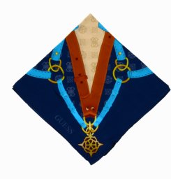 Guess, Guess, Textile Scarf, AW9067VIS03BLM, For Women For Women