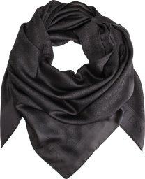 Guess, Rossana, Textile Scarf, Coal, 4G Logo, AW8851 POL03, 135 x 135 cm, For Women For Women