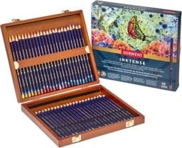 Derwent Pencil Inktense Wooden Box 48pcs