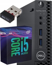 Komputer Dell Optiplex 3070 Tiny Intel Core i5 8GB DDR4 256GB SSD Windows 11