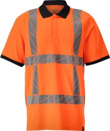 MASCOT Koszulka polo ACCELERATE SAFE (kolor pomarańcz hi-vis , rozmiar XS)