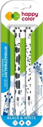 Długopis wymazywalny Black&White 0.5mm niebieski 2 szt. na blistrze