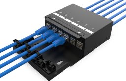 Digitus Consolidation point box, 6-port Keystone modules with intelligent cable manager | DN-93708-6