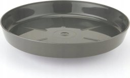 Podstawka pod doniczkę antracytowa 12,6cm Plastikowa