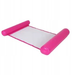 Nadmuchiwany materac do pływania czerwony