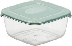 Uzglabasanas traucins Polar box kvadrata 950ml zals