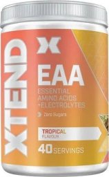 Xtend - Aminokwasy, EAA, Tropical, Proszek 316g